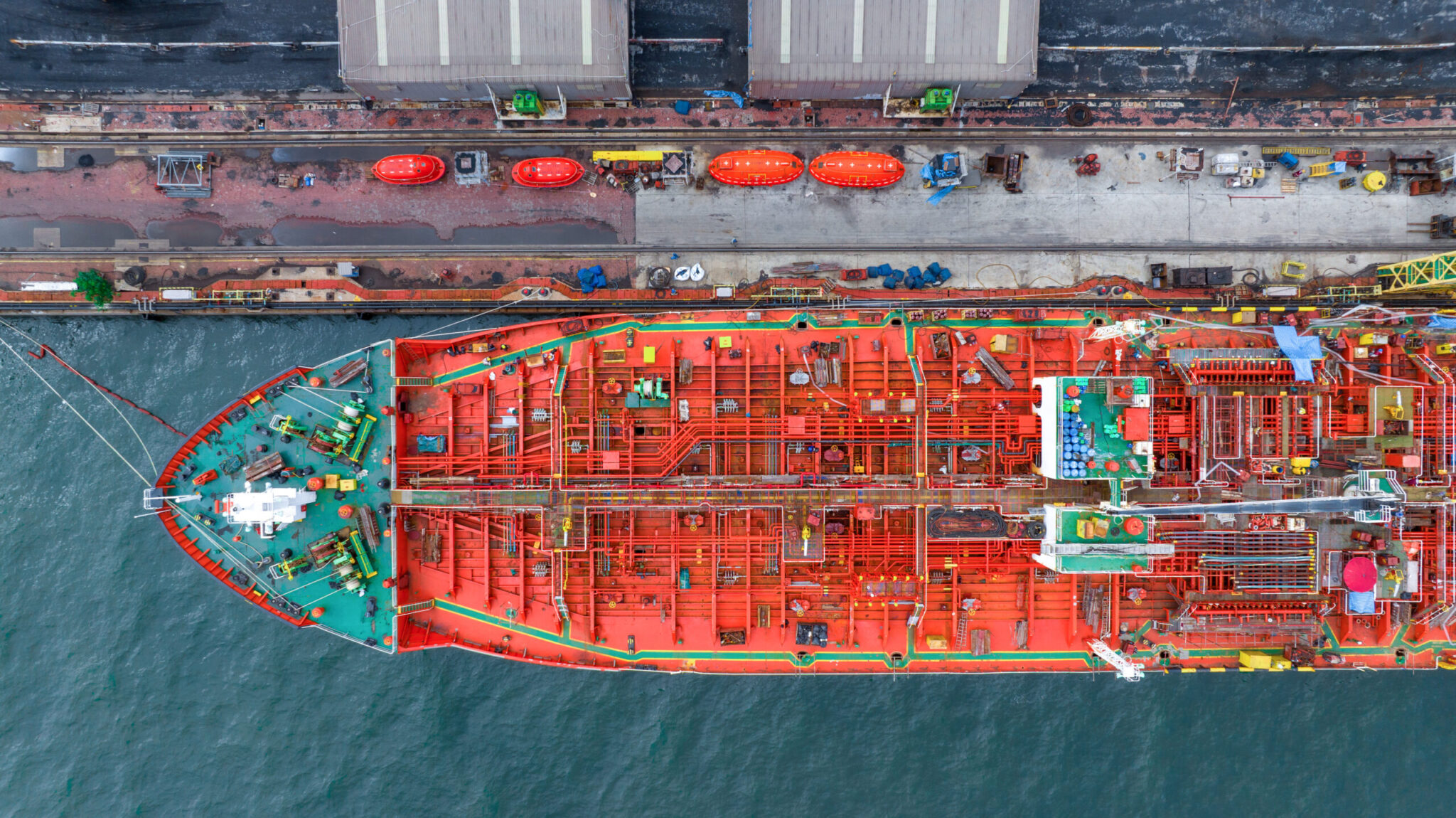 Oil Crude Gas Tanker Ship, Cargo container Ship offshore mooring